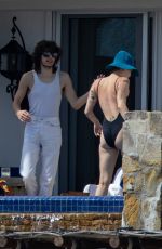 MILEY CYRUS in Swimsuit in Cabo San Lucas 02/27/2022