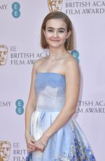 MILLICENT SIMMONDS at 2022 EE BAFTA Awards in London 03/13/2022