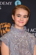 MILLICENT SIMMONDS at EE British Academy Film Awards 2022 Nominees Reception in London 03/12/2022