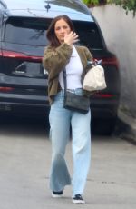 MINKA KELLY Visits a Friend in Los Angeles 03/19/2022