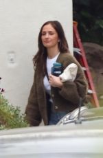 MINKA KELLY Visits a Friend in Los Angeles 03/19/2022