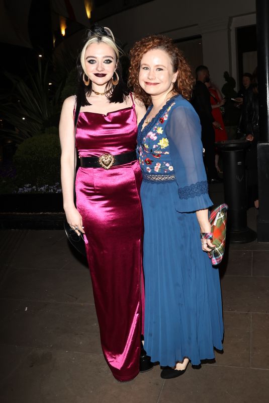 MOLLIE GALLAGHER and DOLLY-ROSE CAMPBELL Arrives at Royal Television Society Programme Awards in London 03/29/2022