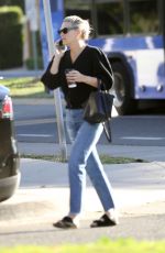 MOLLY SIMS Out for Coffee in Santa Monica 03/04/2022