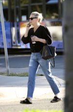 MOLLY SIMS Out for Coffee in Santa Monica 03/04/2022