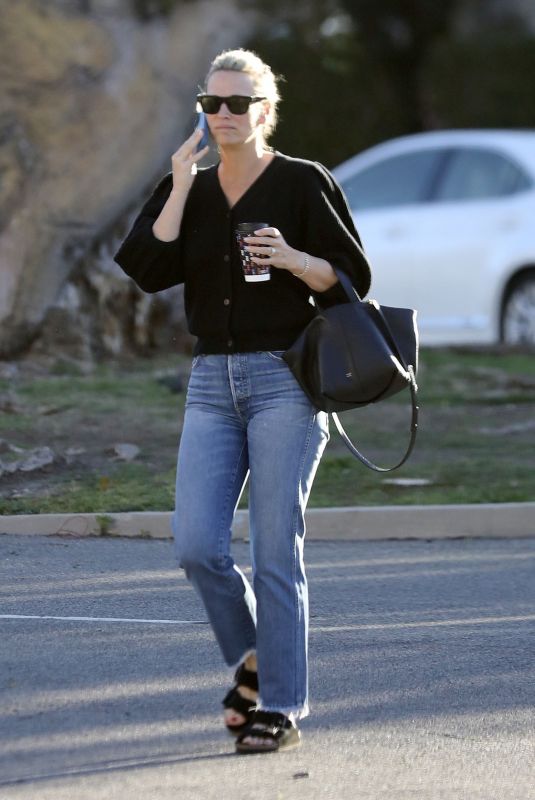 MOLLY SIMS Out for Coffee in Santa Monica 03/04/2022