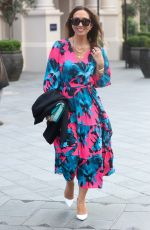 MYLEENE KLASS Arrives at Smooth Radio in London 03/13/2022