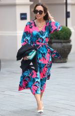 MYLEENE KLASS Arrives at Smooth Radio in London 03/13/2022