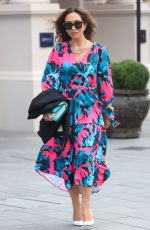 MYLEENE KLASS Arrives at Smooth Radio in London 03/13/2022