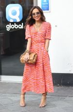 MYLEENE KLASS Arrives at Smooth Radio in London 03/26/2022