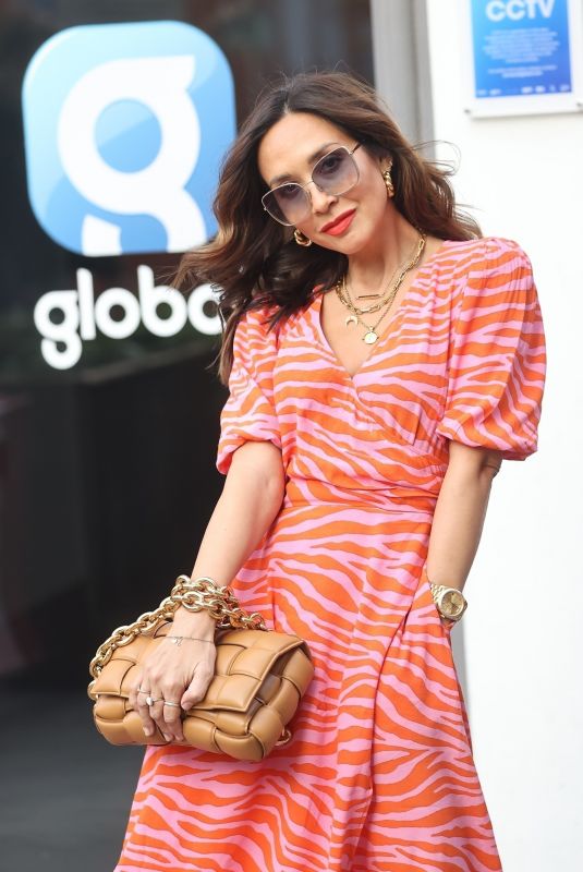 MYLEENE KLASS Arrives at Smooth Radio in London 03/26/2022