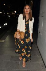 MYLEENE KLASS Leaves W Channel Spring Launch Party in London 03/24/2022