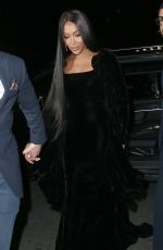 NAOMI CAMPBELL Arrives at Vogue BAFTA Afterparty in London 03/13/2022