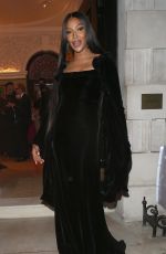 NAOMI CAMPBELL Arrives at Vogue BAFTA Afterparty in London 03/13/2022