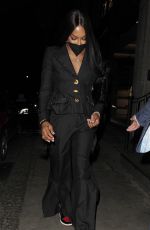 NAOMI  CAMPBELL at Gymkhana Restaurant in London 03/21/2022