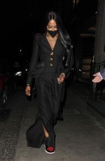 NAOMI  CAMPBELL at Gymkhana Restaurant in London 03/21/2022