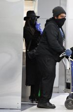 NAOMI CAMPBELL at JFK Airport in New York 03/17/2022