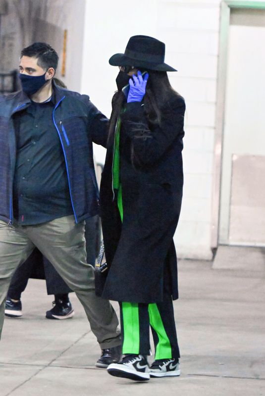 NAOMI CAMPBELL at JFK Airport in New York 03/17/2022