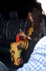 NAOMI CAMPBELL Leaves Annabel