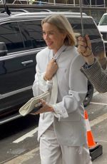 NAOMI WATTS Arrives at NBC Studios in New York 03/24/2022