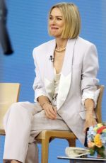 NAOMI WATTS Promotes Infinite Storm at Today Show in New York 03/24/2022