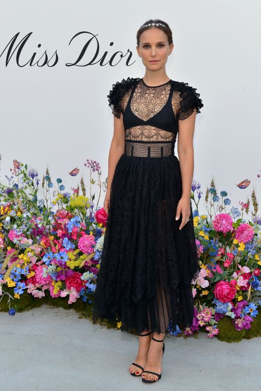 NATALIE PORTMAN at Miss Dior Millefiori Garden Event in West Hollywood 03/18/2022