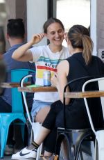 NATALIE PORTMAN Out for Lunch with a Friend in Los Feliz 03/01/2022
