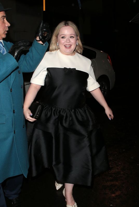 NICOLA COUGHLAN Arrives at BAFTA Gala Dinner in London 03/11/2022