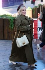 NICOLA COUGHLAN Arrives at Global Radio Studios in London 03/17/2022
