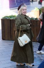 NICOLA COUGHLAN Arrives at Global Radio Studios in London 03/17/2022