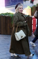 NICOLA COUGHLAN Arrives at Global Radio Studios in London 03/17/2022