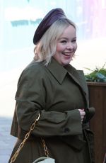 NICOLA COUGHLAN Arrives at Global Radio Studios in London 03/17/2022