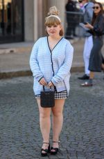 NICOLA COUGHLAN Arrives at Miu Miu Fashion Show in Paris 03/08/2022