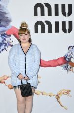 NICOLA COUGHLAN at Miu Miu Show at Paris Fashion Week 03/08/2022