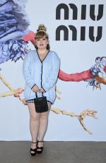 NICOLA COUGHLAN at Miu Miu Show at Paris Fashion Week 03/08/2022