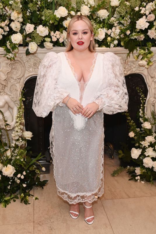 NICOLA COUGHLAN at Vogue BAFTA Afterparty in London 03/13/2022