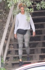 NICOLE MURPHY at a Tough Workout Session in Santa Monica 03/08/2022