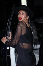 NICOLE SCHERZINGER Out for Dinner at Giorgio Baldi in Santa Monica 03/15/2022