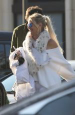 NICOLETTE SHERIDAN Arrives at a Local Eatery in Calabasas 03/14/2022