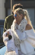 NICOLETTE SHERIDAN Arrives at a Local Eatery in Calabasas 03/14/2022