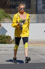 NICOLETTE SHERIDAN Out for a Green Juice in Calabasas 03/08/2022