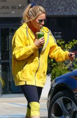 NICOLETTE SHERIDAN Out for a Green Juice in Calabasas 03/08/2022