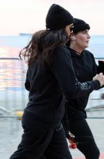 NINA DOBREV Out Jogging in Thessaloniki 03/19/2022