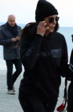 NINA DOBREV Out Jogging in Thessaloniki 03/19/2022