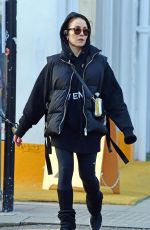 NOOMI RAPACE Out and About in London 03/03/2022