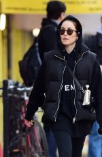 NOOMI RAPACE Out and About in London 03/03/2022