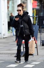 NOOMI RAPACE Out and About in London 03/03/2022