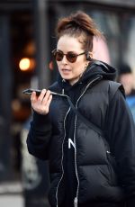 NOOMI RAPACE Out and About in London 03/03/2022