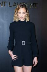 NORA ARNEZEDER at Saint-Laurent Show at Paris Fashion Week 03/01/2022