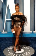 NORMANI KORDEI at 2022 Vanity Fair Oscar Party in Beverly Hills 03/27/2022
