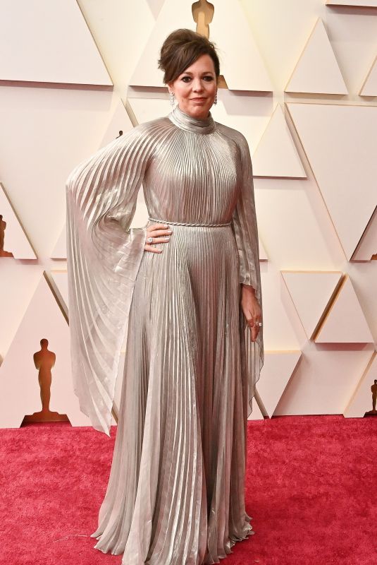 OLIVIA COLMAN at 94th Annual Academy Awards at Dolby Theatre in Los Angeles 03/27/2022